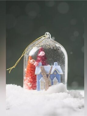 3722. ANTHROPOLOGIE Home For The Holidays Monogram Ornament Letter Y NIB $14